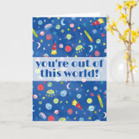 Je bent uit deze Waterverf van de wereld.