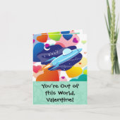 Je bent uit deze wereld Valentijn Feestdagen Kaart (Voorkant)