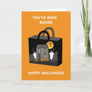 Je Bent Uitgejoeld Halloween Zak Kaart