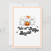 Je bent uitgejouwd Halloween Neighbor Game Kaart (Achterkant)