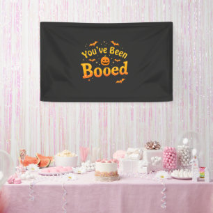 Je bent uitgejouwd Spooky Pumpkin Halloween Spandoek
