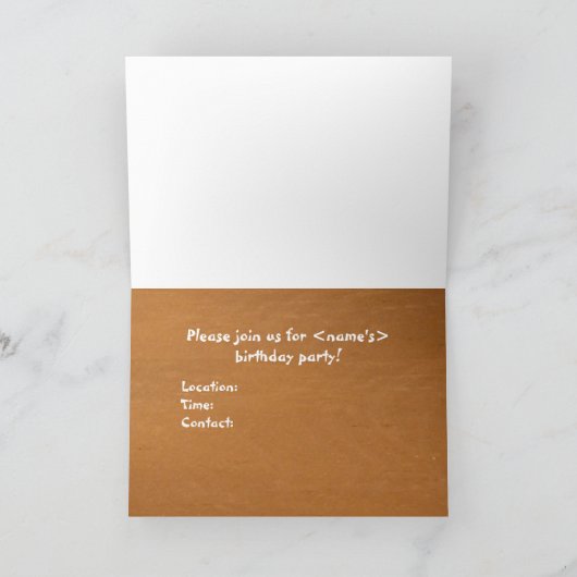 Je bent uitgenodigd. (Binnen)