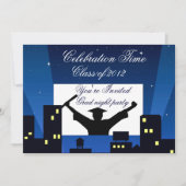 Je bent uitgenodigd, Graduation party_ Kaart (Voorkant)