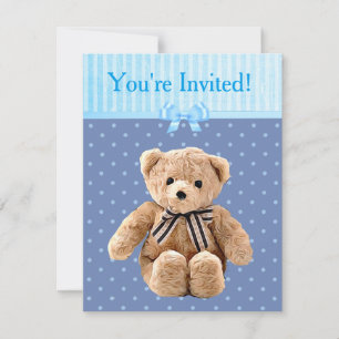 Je bent uitgenodigd, het is een Boy Baby shower ui Kaart