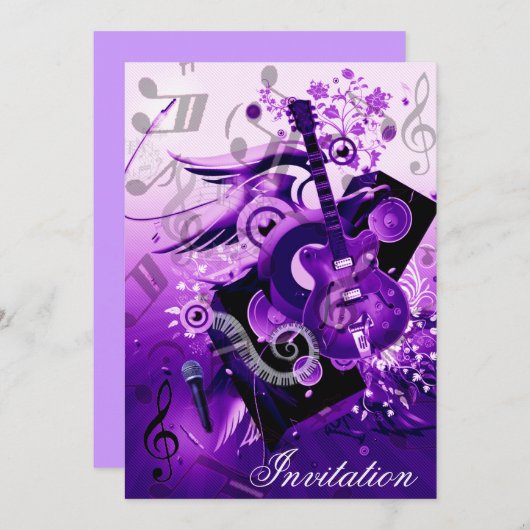 Je bent uitgenodigd_ kaart (Voorkant / Achterkant)