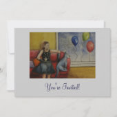 Je bent uitgenodigd. kaart (Voorkant)