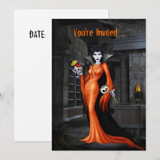 Je bent uitgenodigd... kaart (Voorkant / Achterkant)