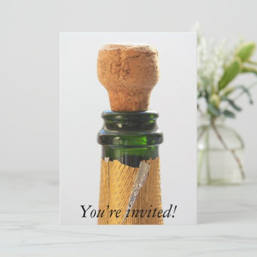 Je bent uitgenodigd! kaart (Staand voorkant)