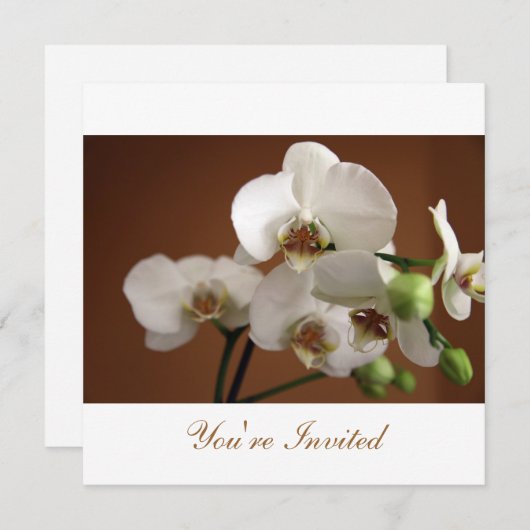 Je bent uitgenodigd kaart (Voorkant / Achterkant)