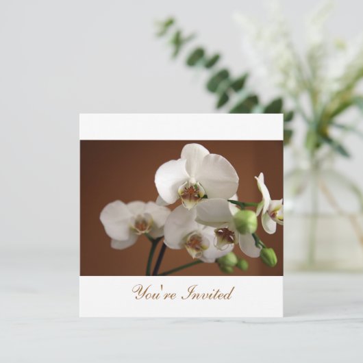 Je bent uitgenodigd kaart (Staand voorkant)