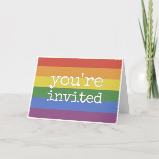 Je bent uitgenodigd kaart (Voorkant)