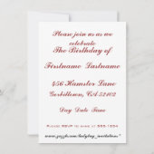 Je bent uitgenodigd kaart (Achterkant)