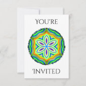 Je bent uitgenodigd kaart (Voorkant)