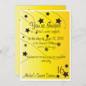 Je bent uitgenodigd kaart (Voorkant / Achterkant)