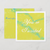 Je bent uitgenodigd kaart (Voorkant / Achterkant)