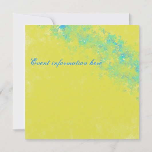 Je bent uitgenodigd kaart (Achterkant)