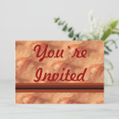 Je bent uitgenodigd kaart (Staand voorkant)