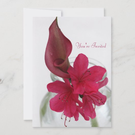 Je bent uitgenodigd kaart (Voorkant)