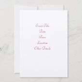 Je bent uitgenodigd kaart (Achterkant)