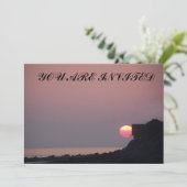 Je bent uitgenodigd kaart (Staand voorkant)