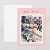 Je bent uitgenodigd kaart (Voorkant / Achterkant)