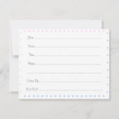 Je bent uitgenodigd. kaart (Achterkant)