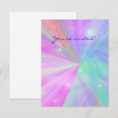 Je bent uitgenodigd. kaart (Voorkant / Achterkant)