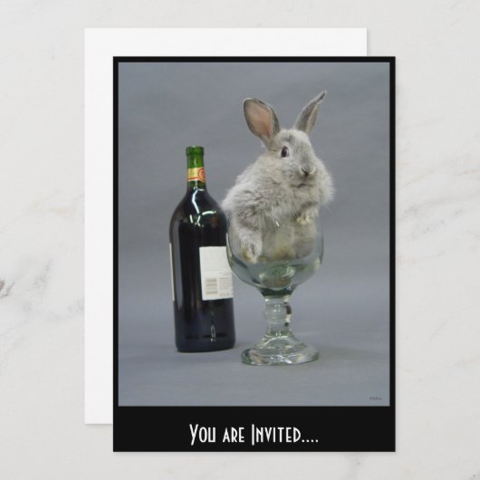 Je bent uitgenodigd.... kaart (Voorkant / Achterkant)