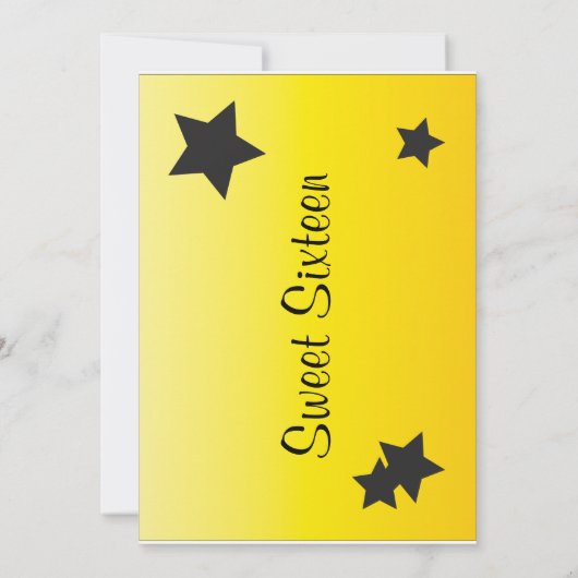 Je bent uitgenodigd kaart (Achterkant)