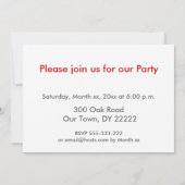 Je bent uitgenodigd kaart (Achterkant)