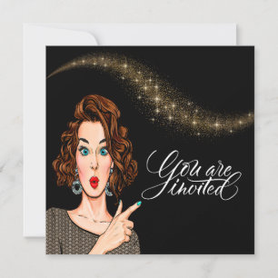 Je bent uitgenodigd kaart