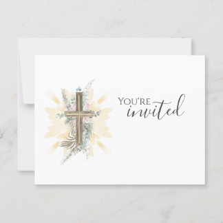 Je bent uitgenodigd Kerk Briefkaart