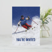 Je bent uitgenodigd om de berg neer te slaan. kaart (Staand voorkant)