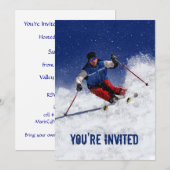 Je bent uitgenodigd om de berg neer te slaan. kaart (Voorkant / Achterkant)