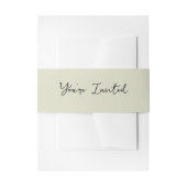 Je bent uitgenodigd om de palmbruiloft te coördin uitnodigingen wikkel (Voorkant Voorbeeld)