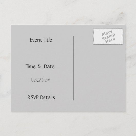 Je bent uitgenodigd | Peace l Beauful Green Lotus Uitnodiging Briefkaart (Achterkant)