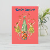 Je bent uitgenodigd Red Kaart (Staand voorkant)