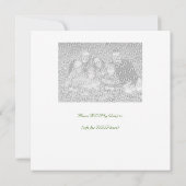 "Je bent uitgenodigd" Tulip Square Uitnodiging (Achterkant)