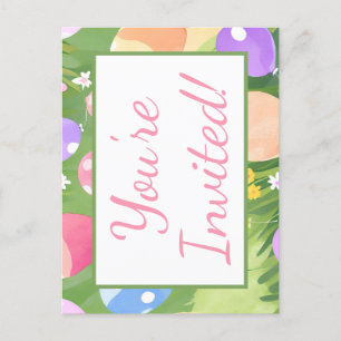 Je bent uitgenodigd. uitnodiging briefkaart