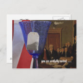 Je bent uitgenodigd.... uitnodiging briefkaart (Voorkant / Achterkant)