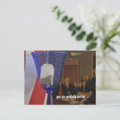 Je bent uitgenodigd.... uitnodiging briefkaart (Staand voorkant)