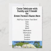 Je bent uitgenodigd. Uitnodigingen van partijen (Achterkant)