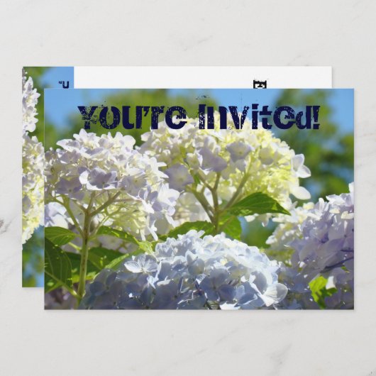 Je bent uitgenodigd. Uitnodigingen van partijen (Voorkant / Achterkant)