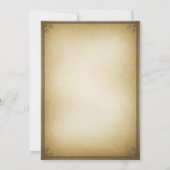 Je bent uitgenodigd voor berichten over het huweli kaart (Achterkant)