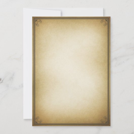 Je bent uitgenodigd voor berichten over het huweli kaart (Achterkant)