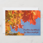 Je bent uitgenodigd voor de Partij. Uitnodigingen (Voorkant)