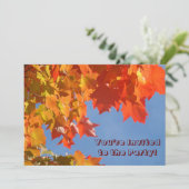 Je bent uitgenodigd voor de Partij. Uitnodigingen (Staand voorkant)