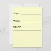 Je bent uitgenodigd voor de uitnodiging van Birthd (Achterkant)