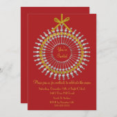 Je bent uitgenodigd voor de uitnodiging voor het k (Voorkant / Achterkant)