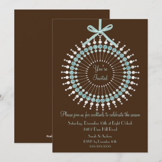 Je bent uitgenodigd voor de uitnodiging voor het k (Voorkant / Achterkant)